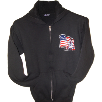 Dojo Hooded Zippered Sweatshirt